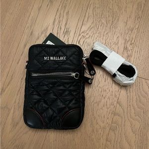 MZ Wallace black cross body bag NWT